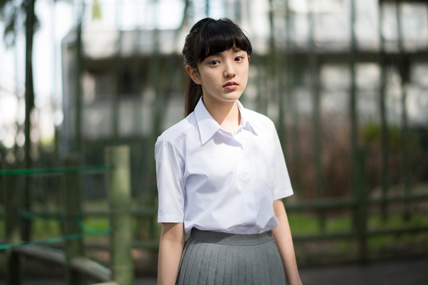 歩乃圭 - 制服編 - Scene 7 (撮影日/2016年3月8日。撮影時学年/中学一年生。撮影/大和田良)