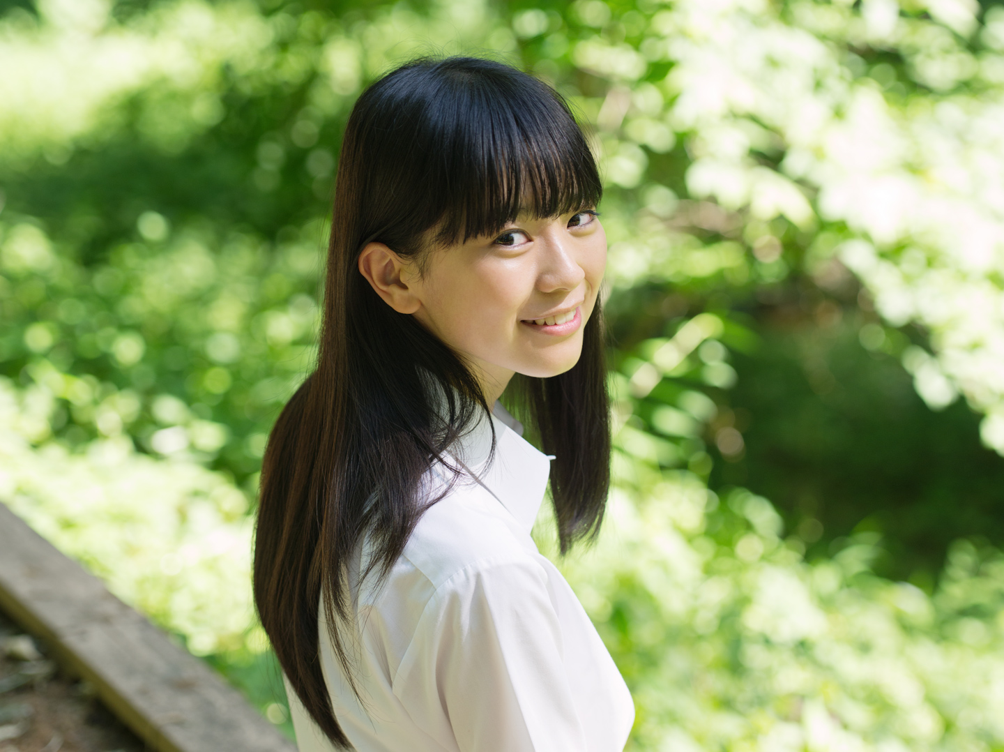 坂井仁香 - 制服編 - Scene 5 (撮影日/2016年5月12日。撮影時学年/中学三年生。撮影/須田卓馬)
