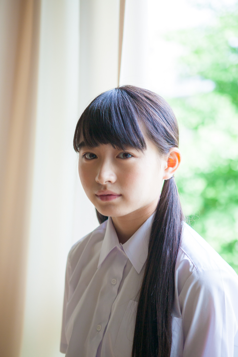 其原有沙 - 制服編 - Scene 2 (撮影日/2016年5月31日。撮影時学年/中学三年生。撮影/安彦幸枝)