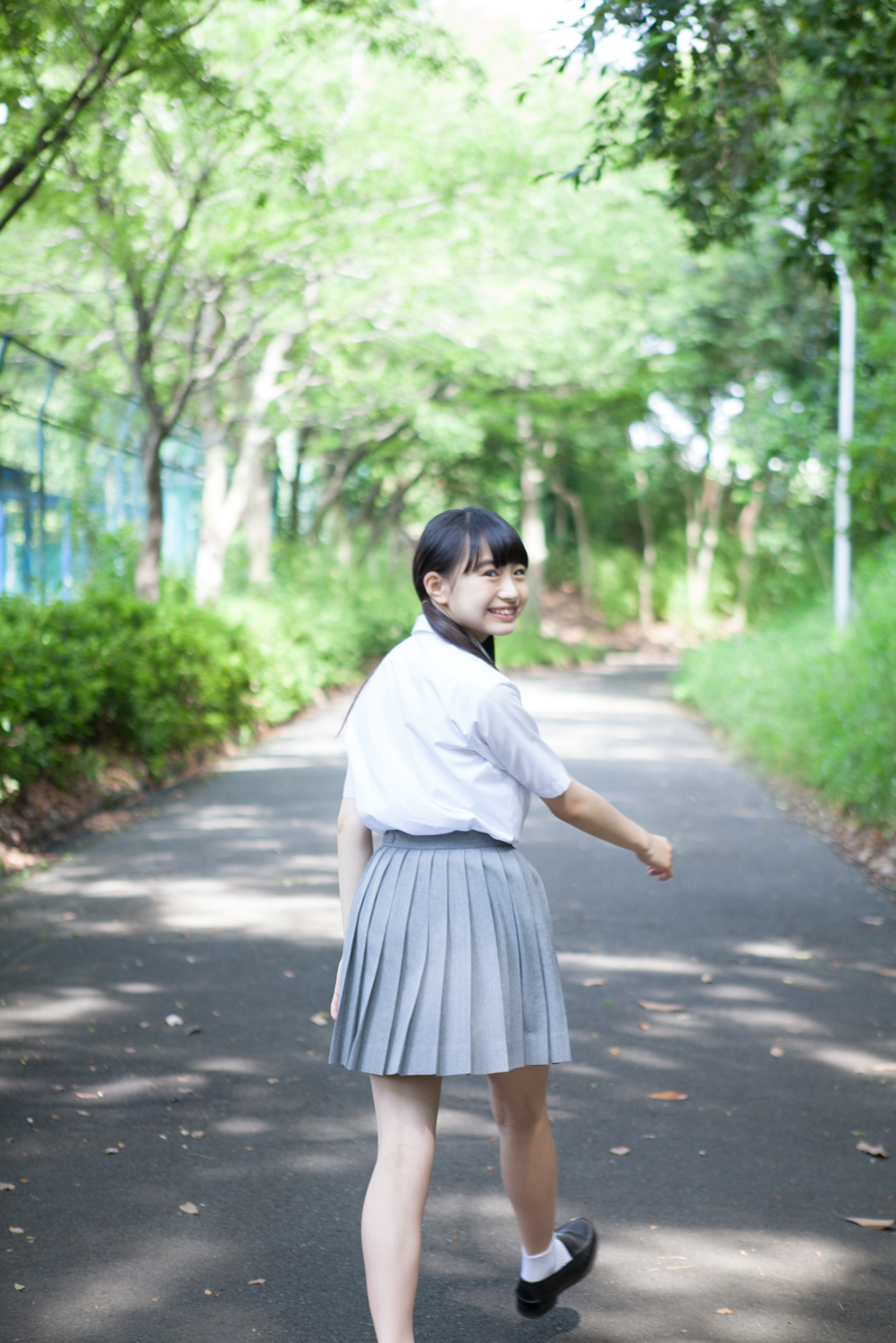 其原有沙 - 制服編 - Scene 4 (撮影日/2016年5月31日。撮影時学年/中学三年生。撮影/安彦幸枝)