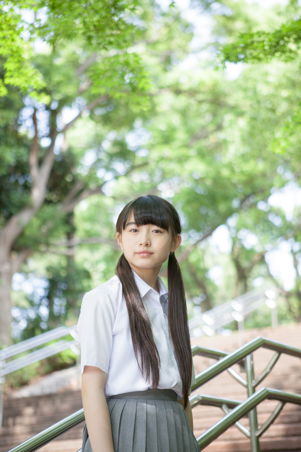 其原有沙 - 制服編 - Scene 8 (撮影日/2016年5月31日。撮影時学年/中学三年生。撮影/安彦幸枝)