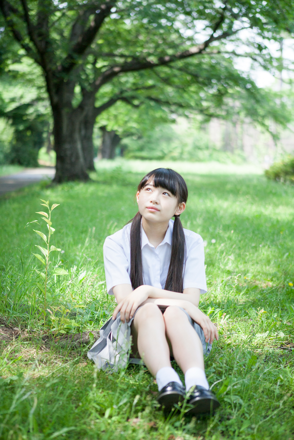 其原有沙 - 制服編 - Scene 9 (撮影日/2016年5月31日。撮影時学年/中学三年生。撮影/安彦幸枝)