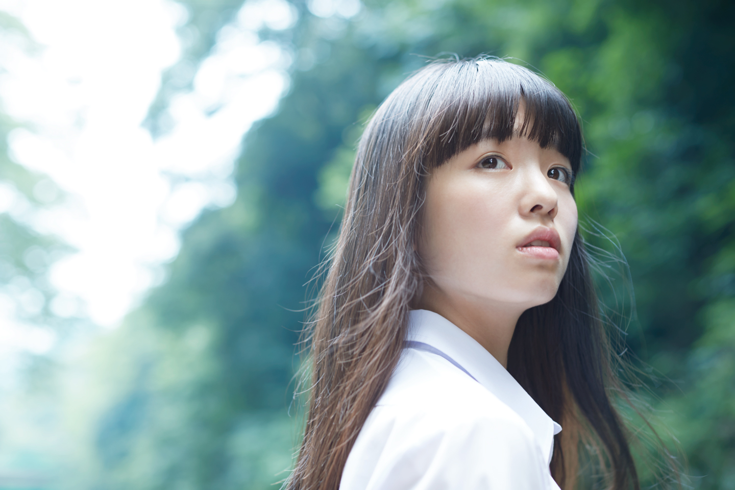 横田真悠 - 制服編 - Scene 6 (撮影日/2016年7月6日。撮影時学年/高校二年生。撮影/樋口兼一)