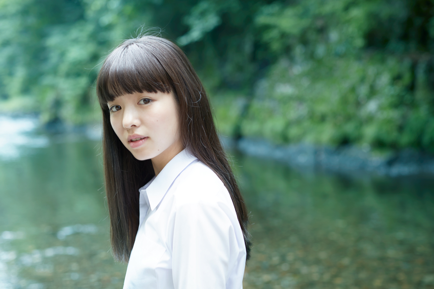 横田真悠 - 制服編 - Scene 10 (撮影日/2016年7月6日。撮影時学年/高校二年生。撮影/樋口兼一)