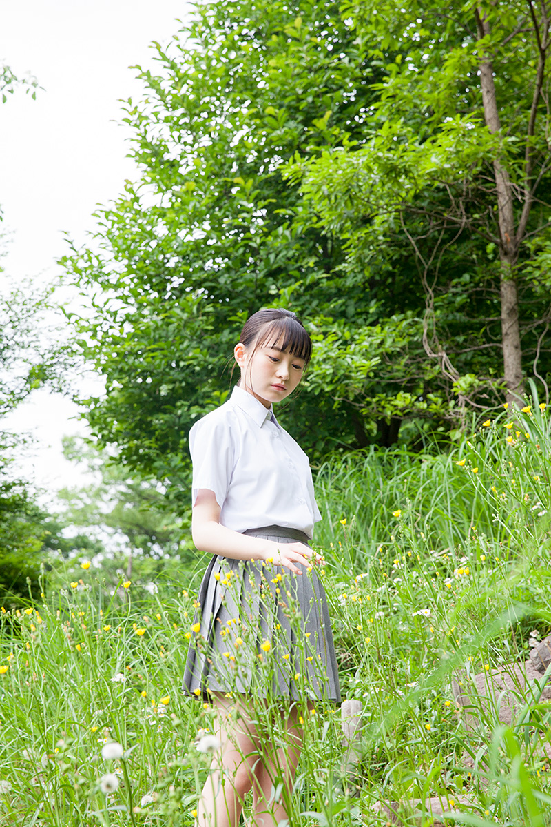 其原有沙 - 制服編 - Scene 2 (撮影日/2017年5月16日。撮影時学年/高校一年生。撮影/安彦幸枝)