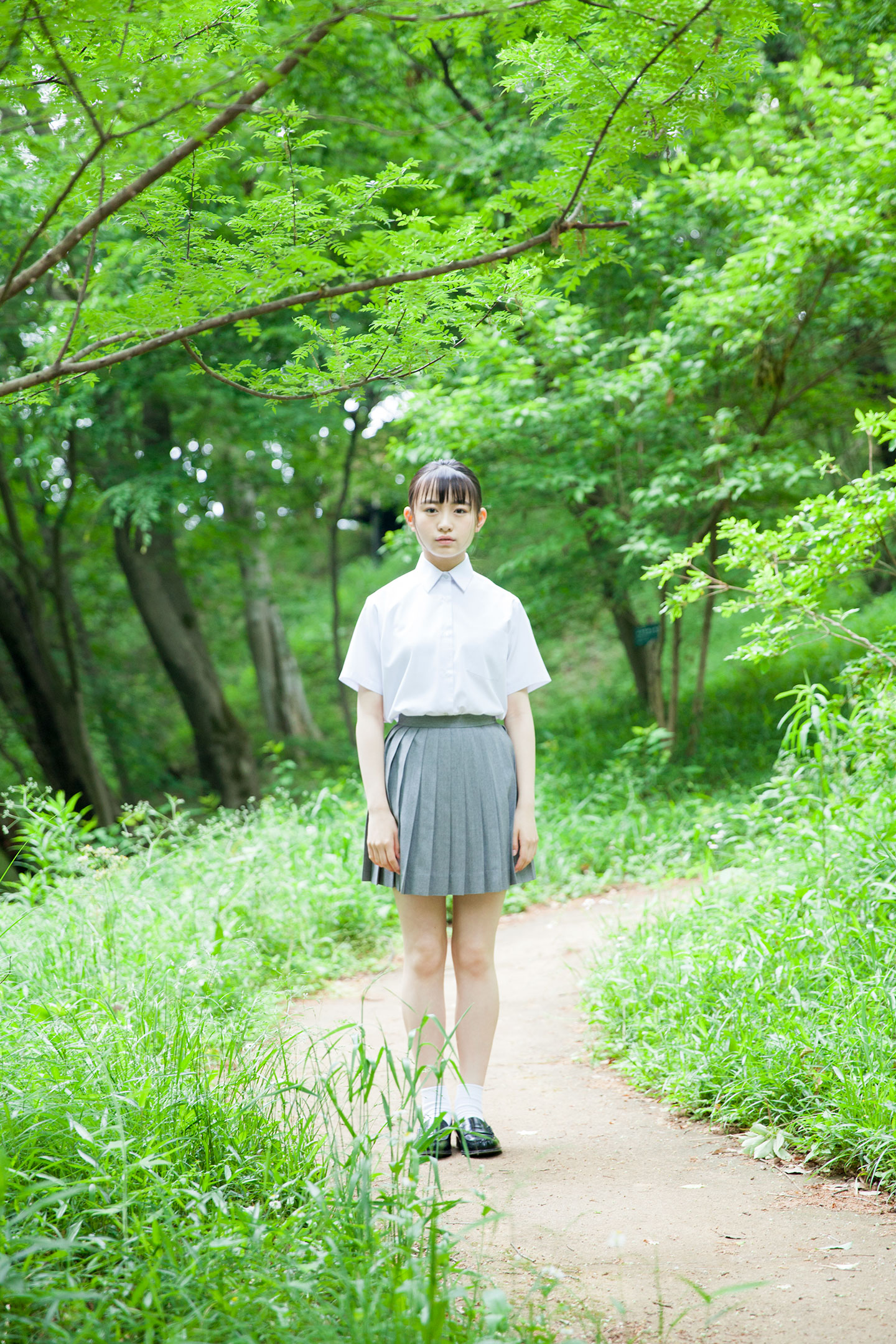 其原有沙 - 制服編 - Scene 4 (撮影日/2017年5月16日。撮影時学年/高校一年生。撮影/安彦幸枝)