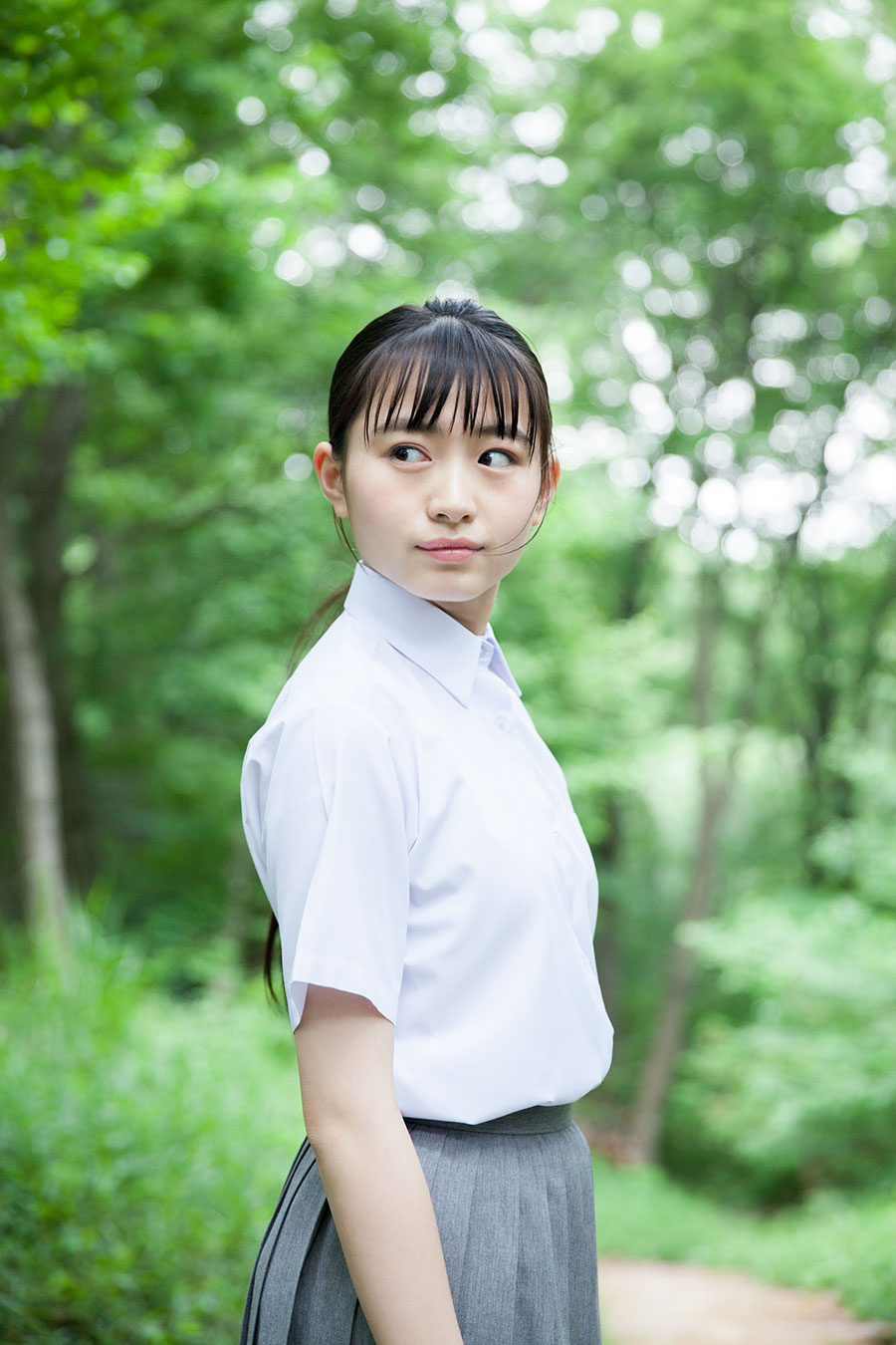 其原有沙 - 制服編 - Scene 5 (撮影日/2017年5月16日。撮影時学年/高校一年生。撮影/安彦幸枝)