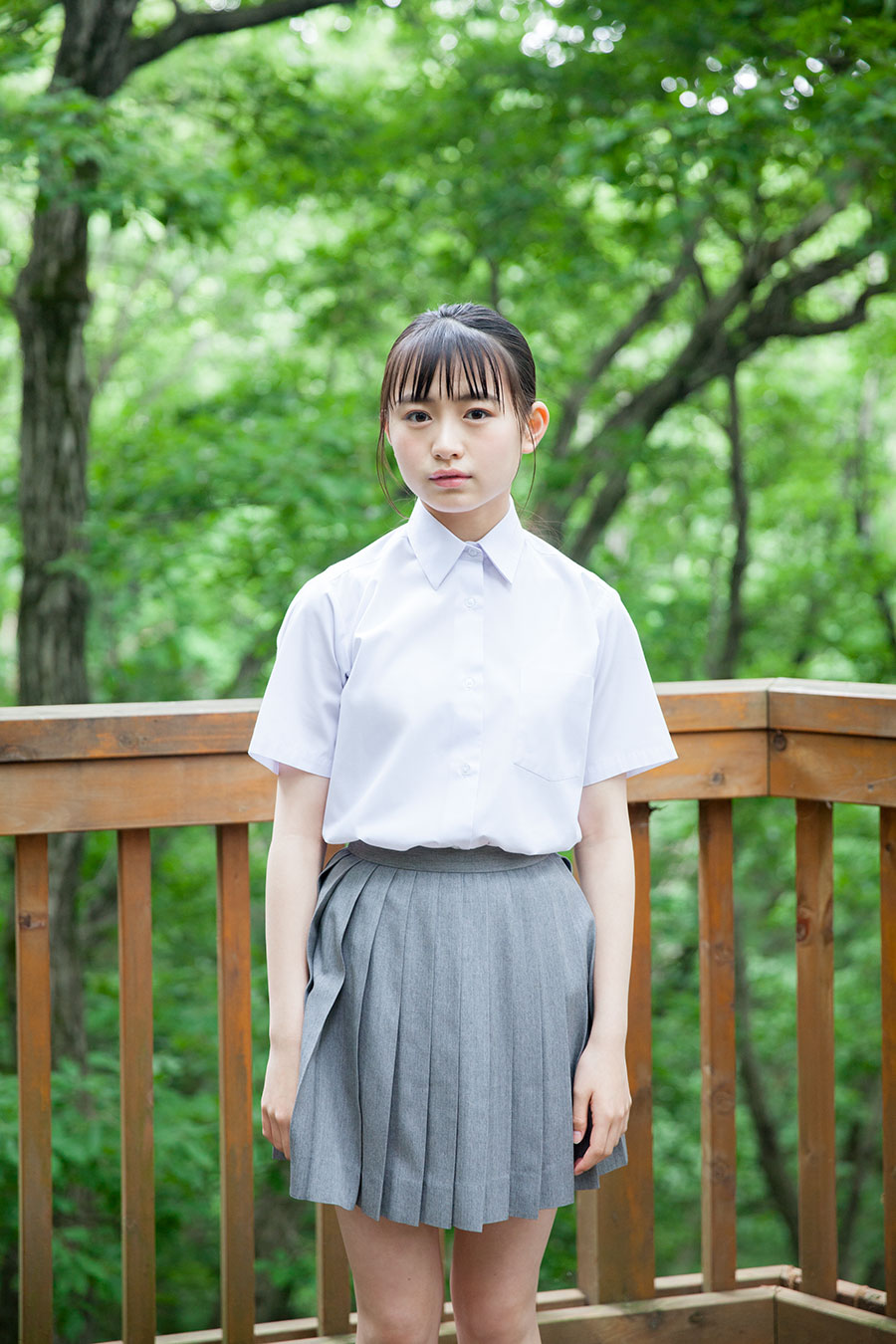 其原有沙 - 制服編 - Scene 6 (撮影日/2017年5月16日。撮影時学年/高校一年生。撮影/安彦幸枝)