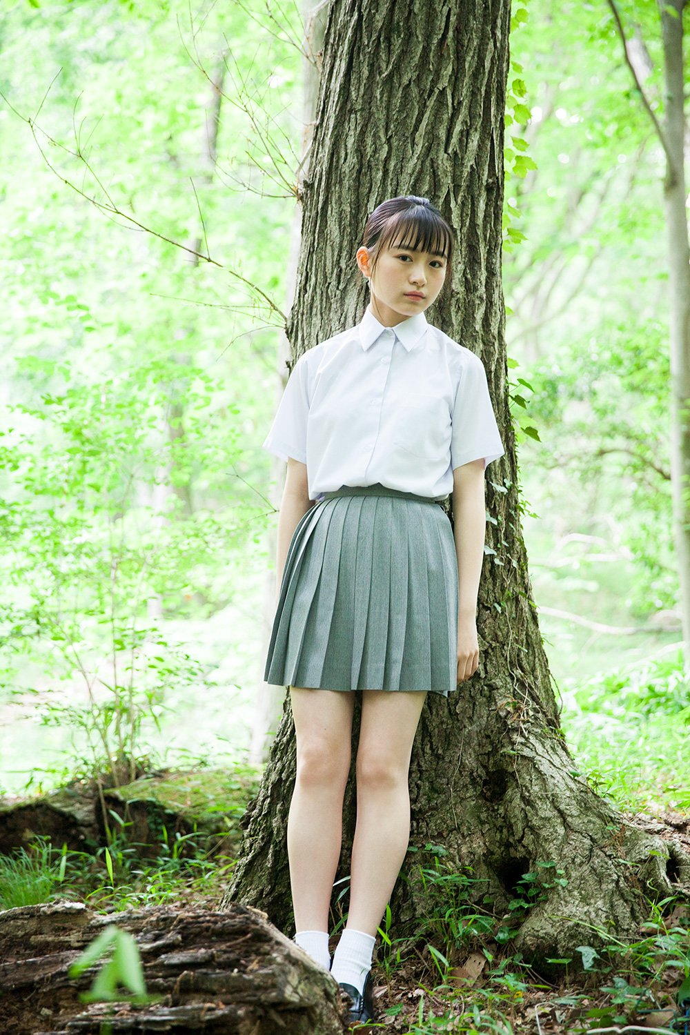 其原有沙 - 制服編 - Scene 10 (撮影日/2017年5月16日。撮影時学年/高校一年生。撮影/安彦幸枝)