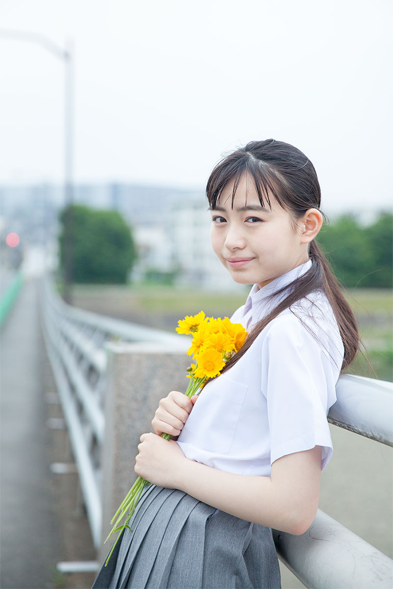 其原有沙 - 制服編 - Scene 15 (撮影日/2017年5月16日。撮影時学年/高校一年生。撮影/安彦幸枝)