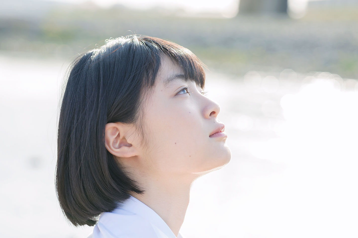 吉田美月喜 - 制服編 - Scene 13 (撮影日/2018年3月30日。撮影時学年/中学三年生。撮影/山田信男)