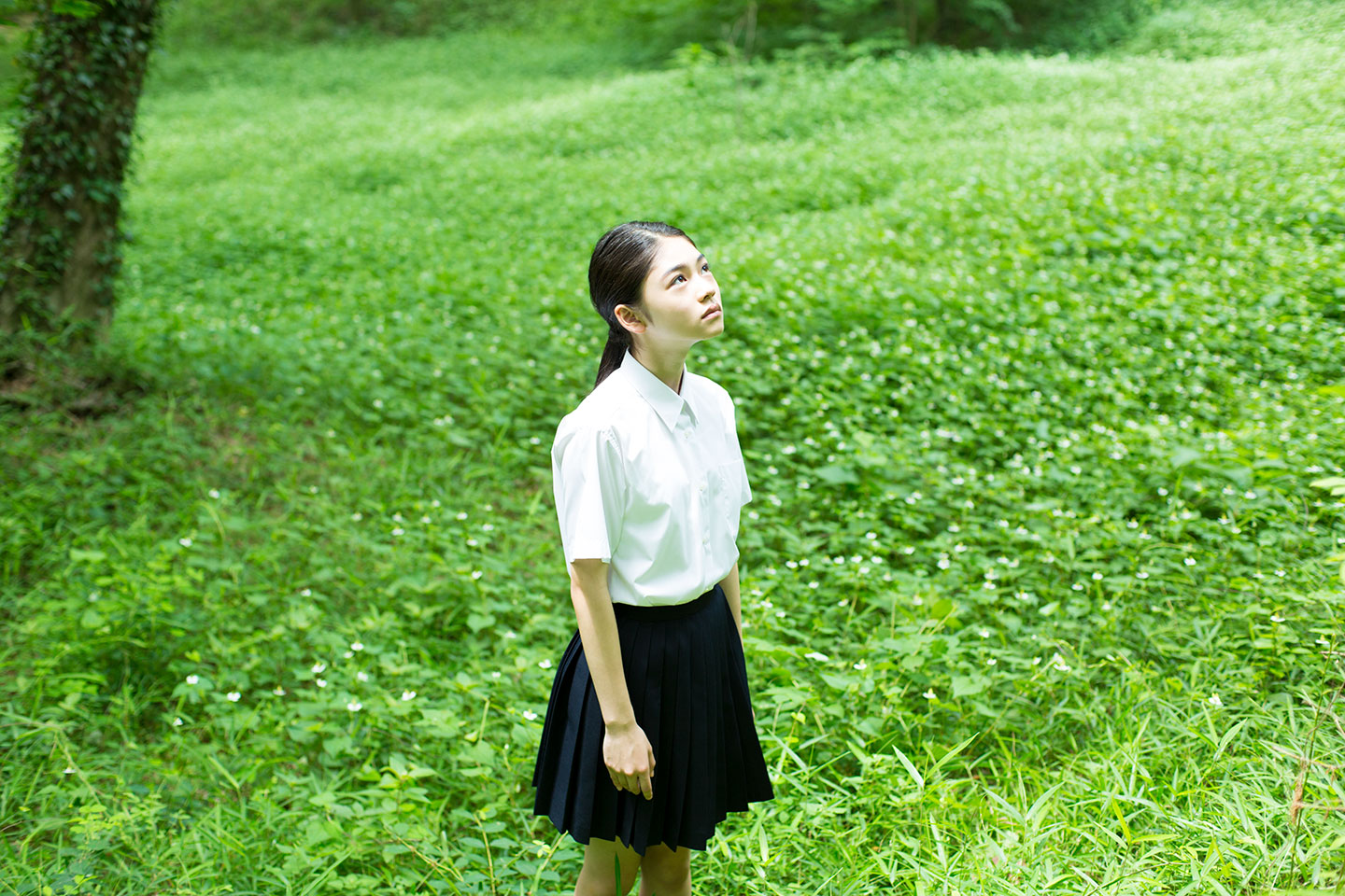 滝澤エリカ - 制服編 - Scene 8 (撮影日/2018年5月29日。撮影時学年/中学一年生。撮影/山本康平)