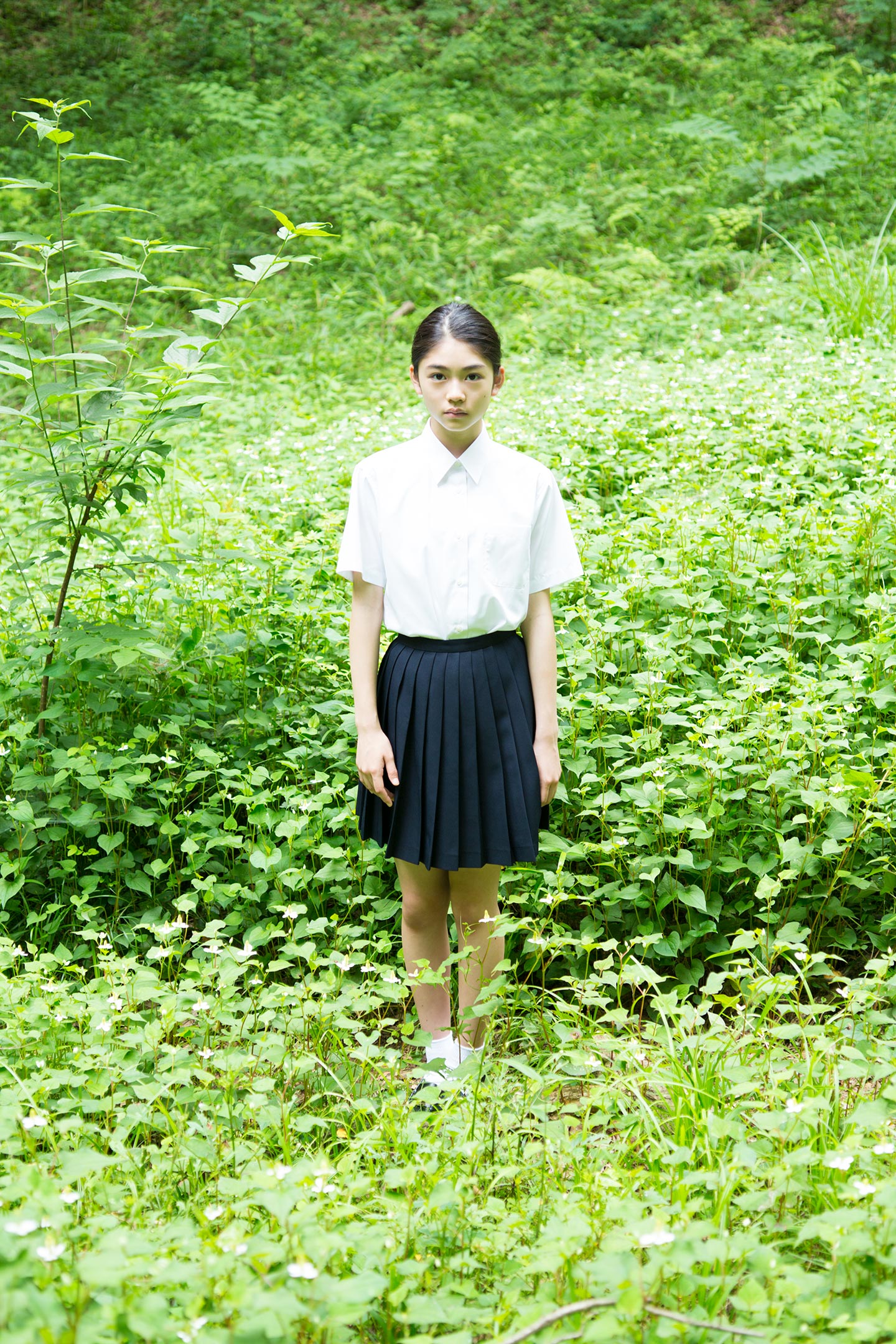 滝澤エリカ - 制服編 - Scene 9 (撮影日/2018年5月29日。撮影時学年/中学一年生。撮影/山本康平)