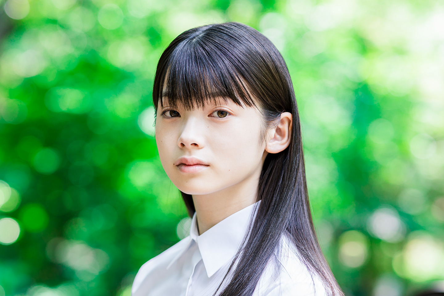 南琴奈 - 制服編 - Scene 1 (撮影日/2020年6月7日。撮影時学年/中学二年生。撮影/山田信男)
