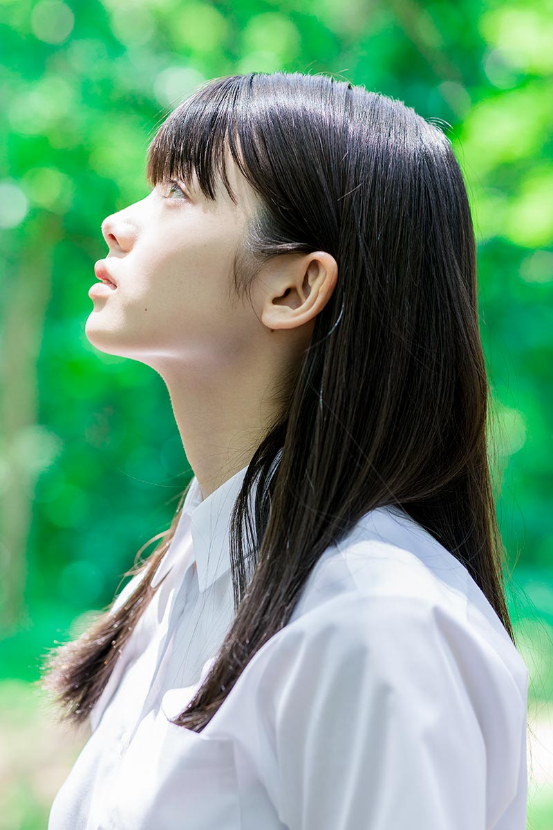 南琴奈 - 制服編 - Scene 12 (撮影日/2020年6月7日。撮影時学年/中学二年生。撮影/山田信男)