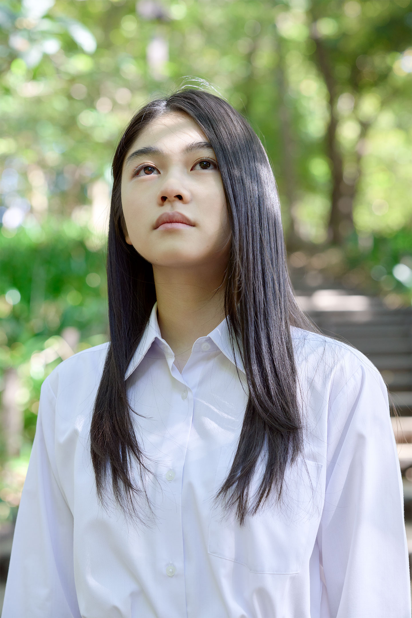 滝澤エリカ - 制服編 - Scene 6 (撮影日/2020年11月10日。撮影時学年/中学三年生。撮影/山田信男)