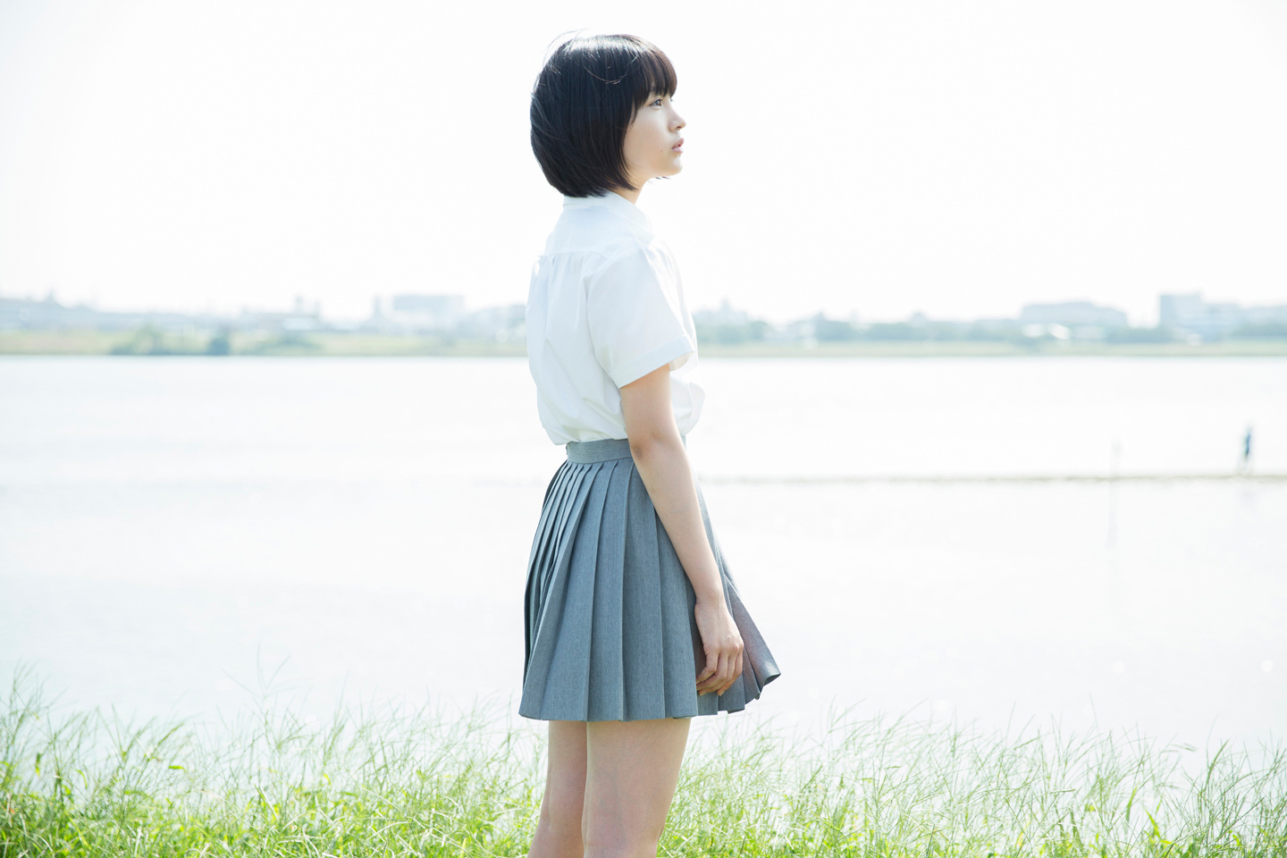 大谷 凜香 - 制服編 - Scene 2 (撮影日/2015年9月19日。撮影時学年/高校一年生。撮影/サトウノブタカ)