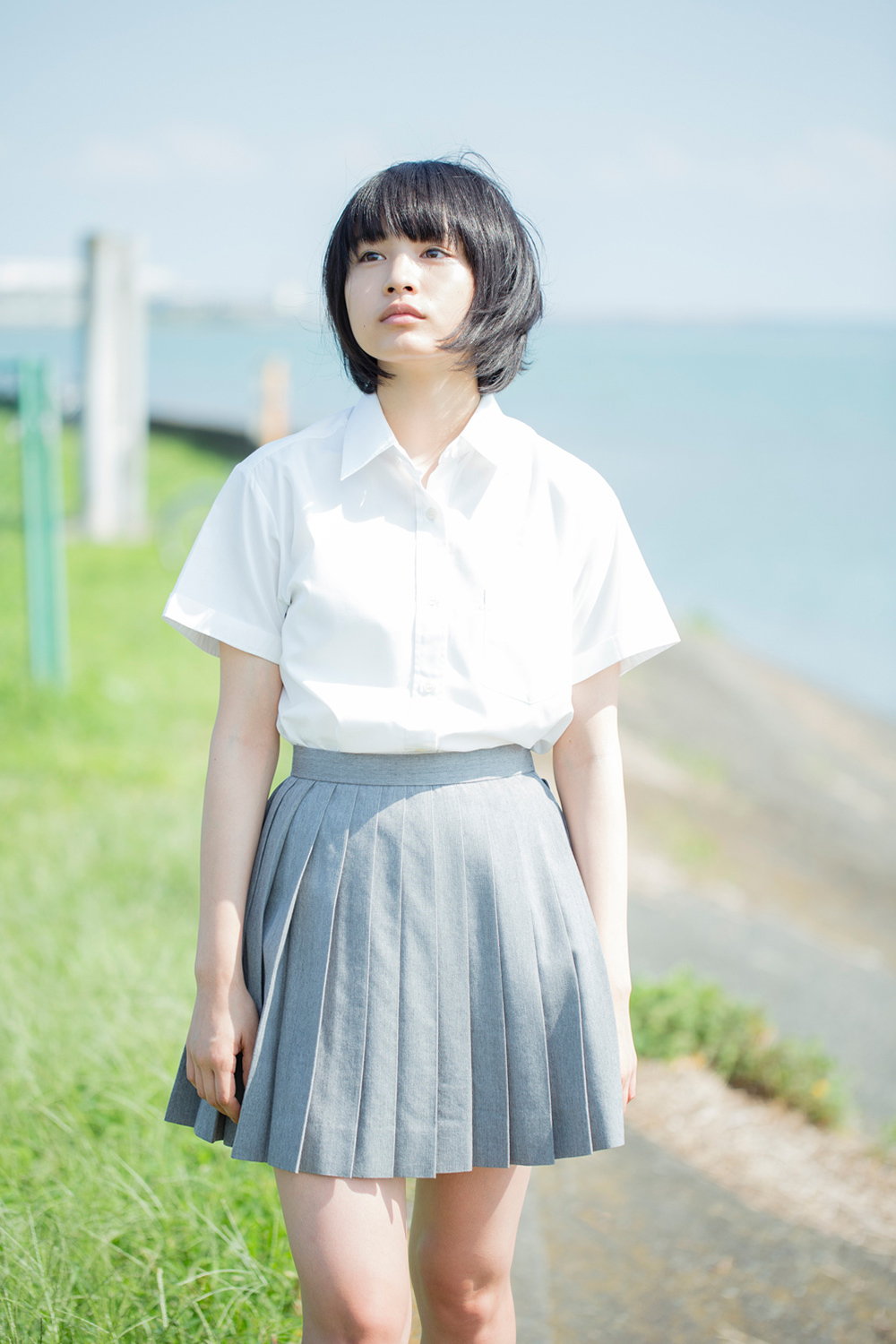 大谷 凜香 - 制服編 - Scene 6 (撮影日/2015年9月19日。撮影時学年/高校一年生。撮影/サトウノブタカ)