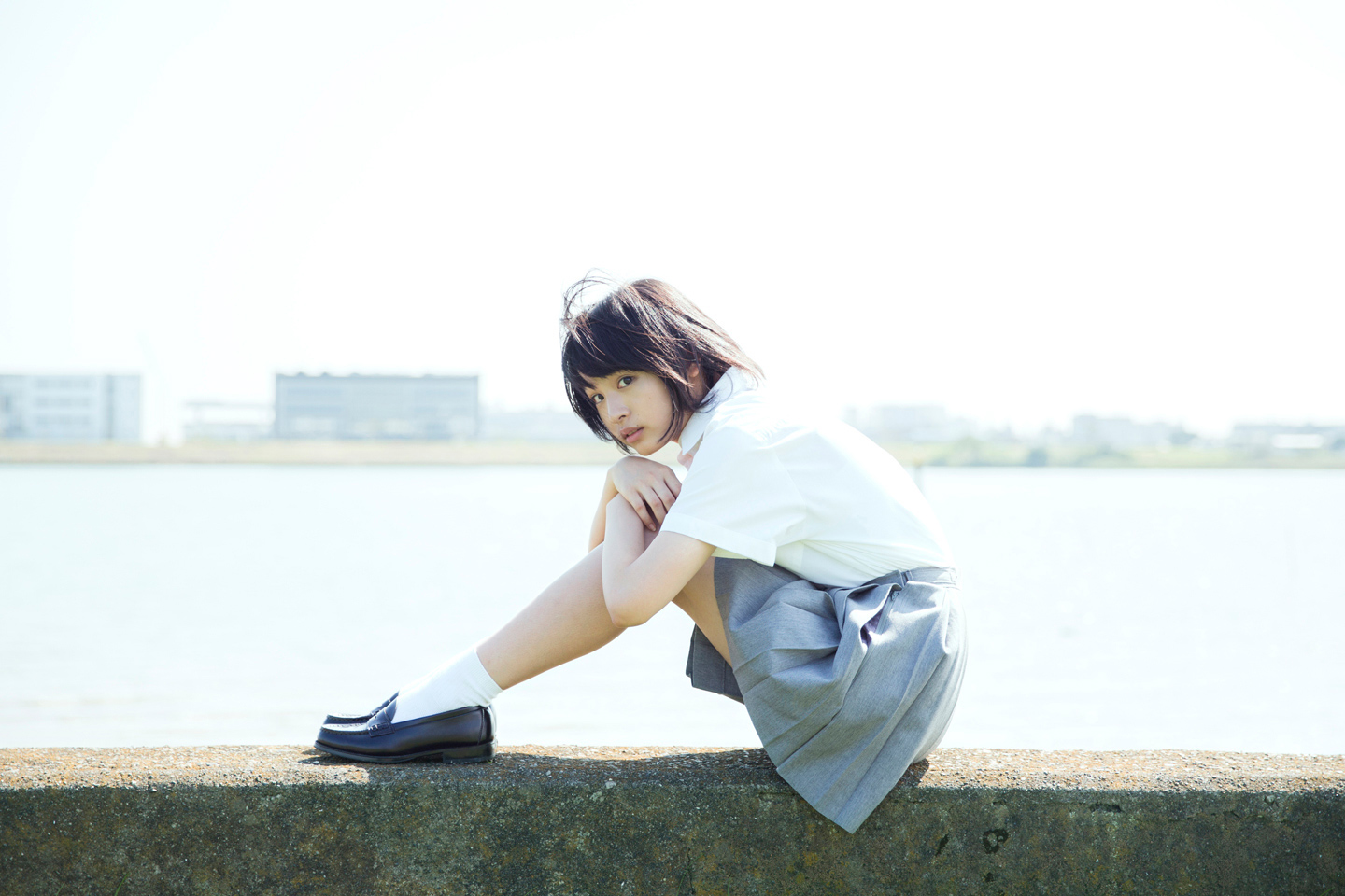 大谷 凜香 - 制服編 - Scene 9 (撮影日/2015年9月19日。撮影時学年/高校一年生。撮影/サトウノブタカ)