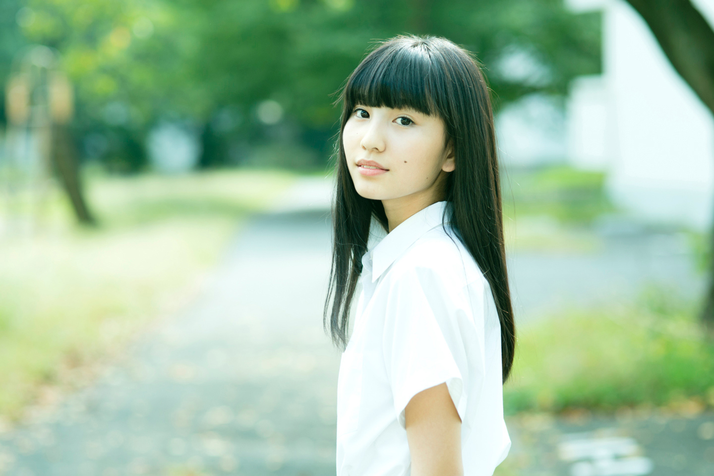 平 蓮奈 - 制服編 - Scene 10 (撮影日/2015年10月12日。撮影時学年/中学三年生。撮影/サトウノブタカ)