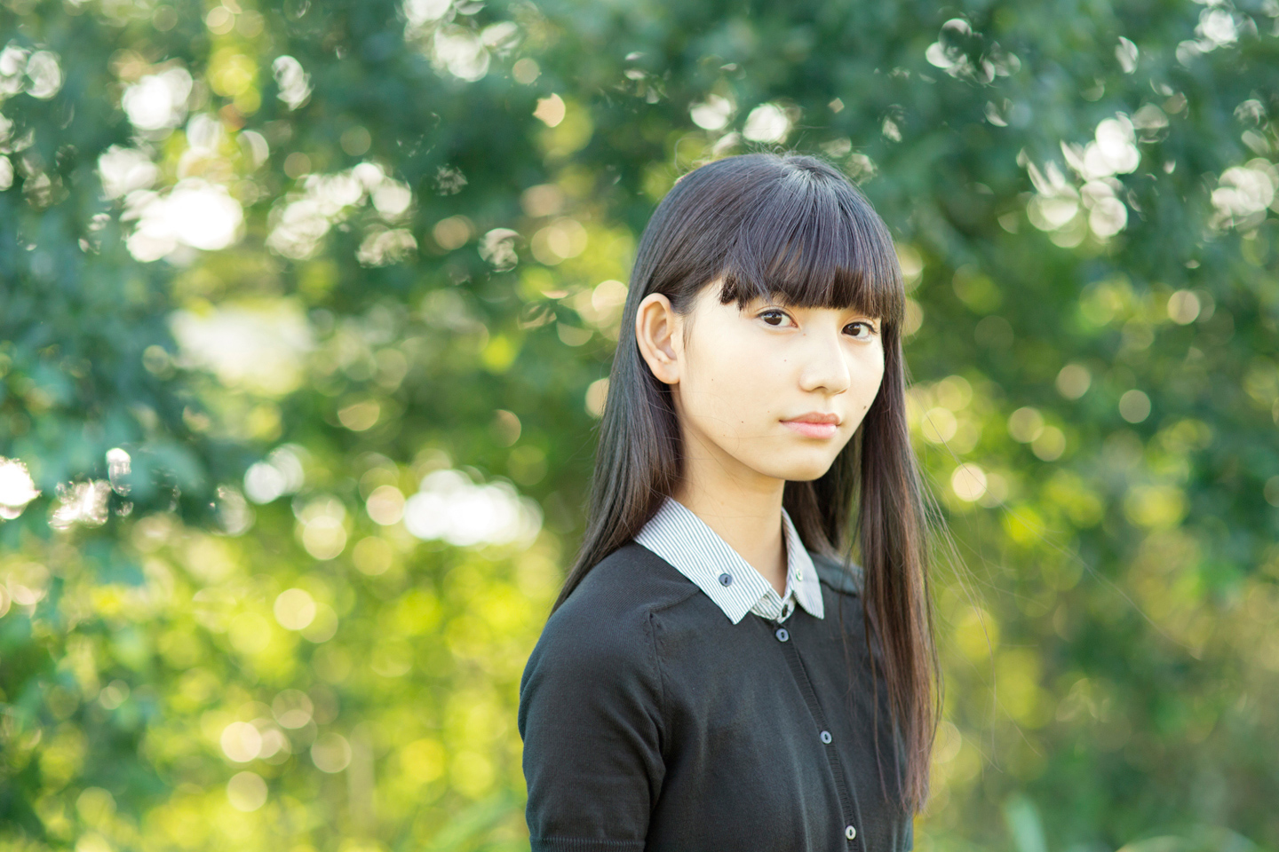 平 蓮奈 - 洋服編 - Scene 6 (撮影日/2015年10月12日。撮影時学年/中学三年生。撮影/サトウノブタカ)