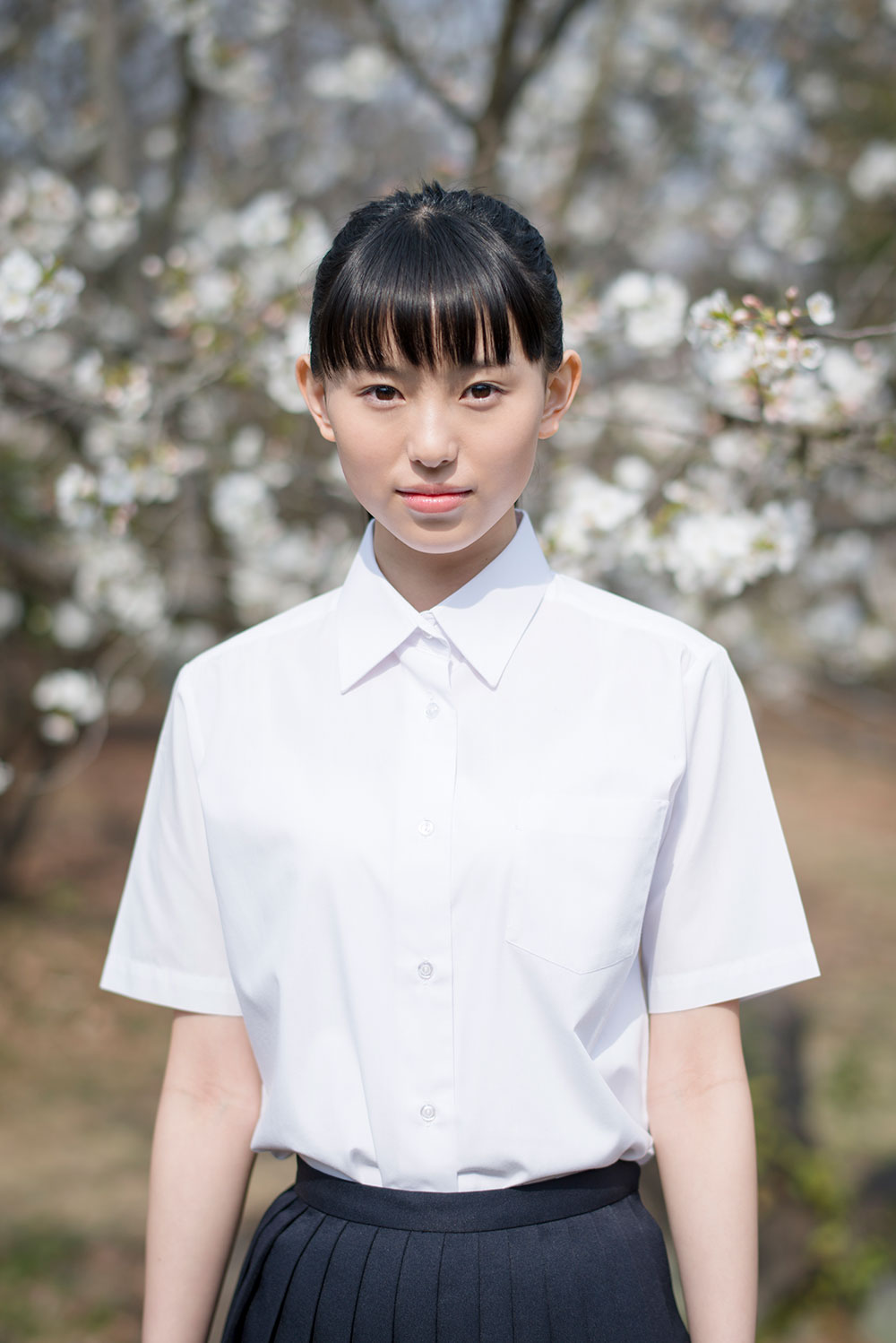 白石 南帆 - 制服編 - Scene 5 (撮影日/2017年3月30日。撮影時学年/高校一年生。撮影/大和田良)