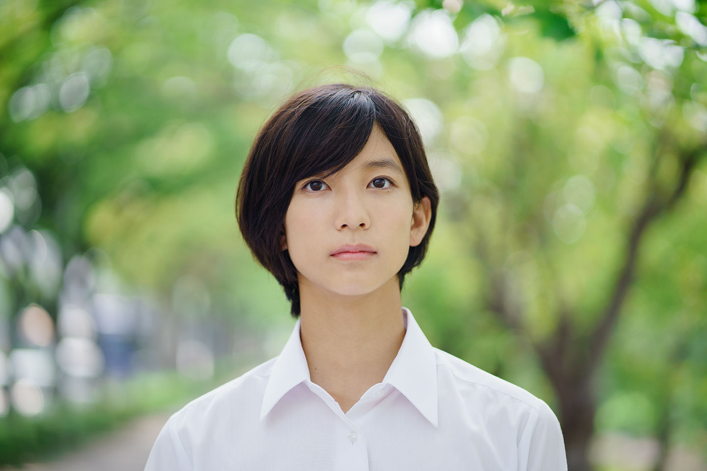 小貫莉奈 - 制服編 - Scene 9 (撮影日/2017年8月22日。撮影時学年/高校一年生。撮影/須田卓馬)