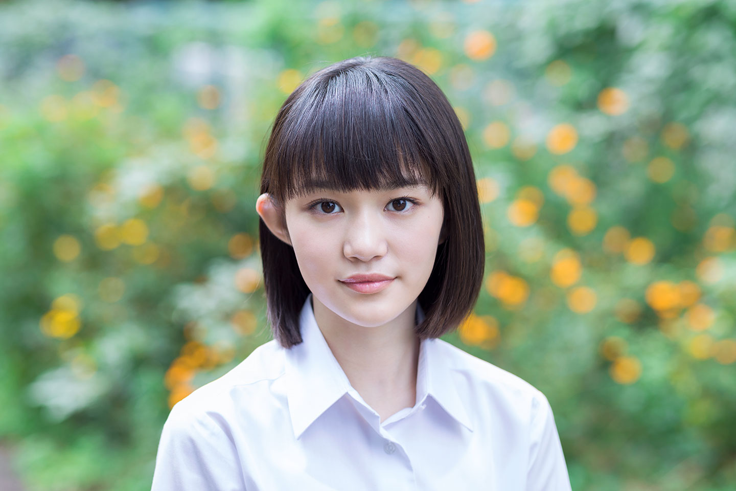 武野汐那 - 制服編 - Scene 11 (撮影日/2018年9月24日。撮影時学年/中学二年生。撮影/山田信男)