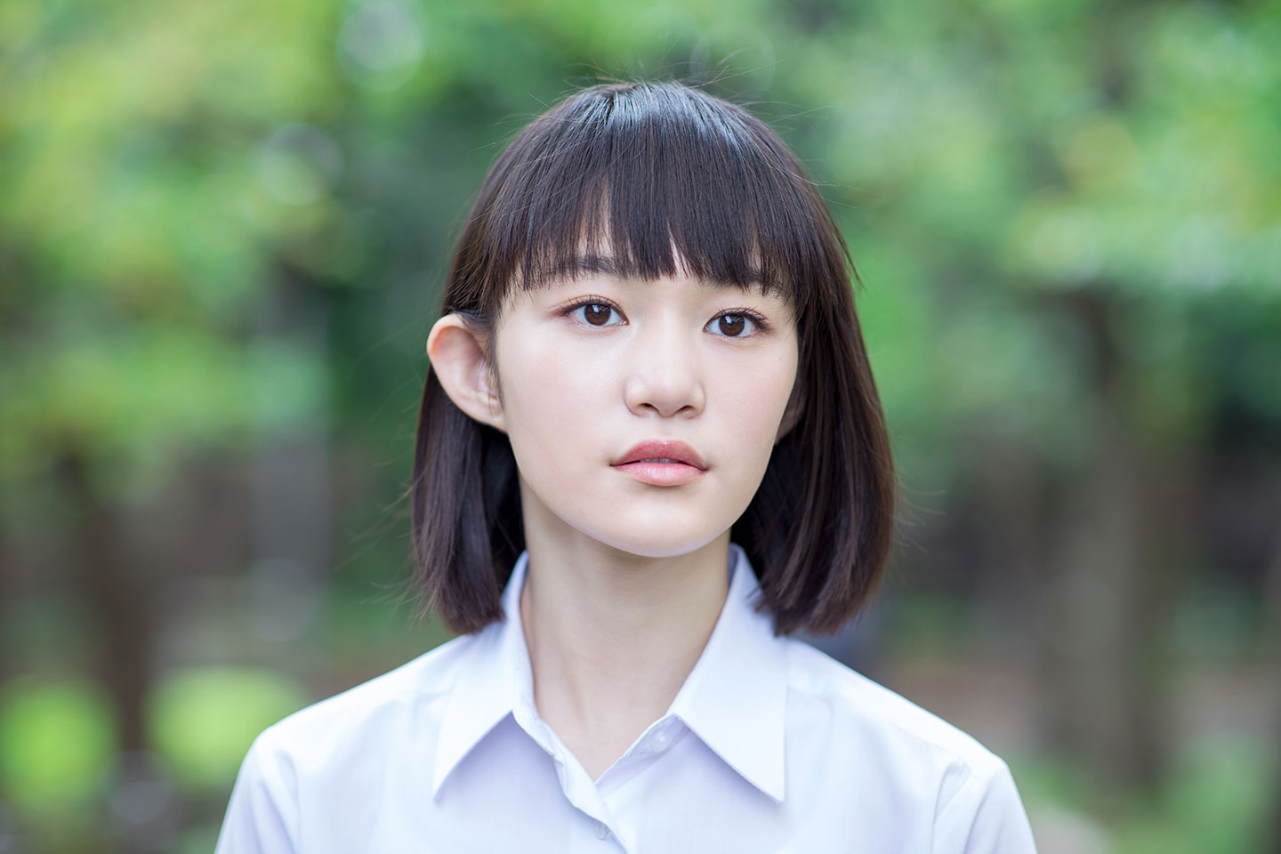 武野汐那 - 制服編 - Scene 13 (撮影日/2018年9月24日。撮影時学年/中学二年生。撮影/山田信男)