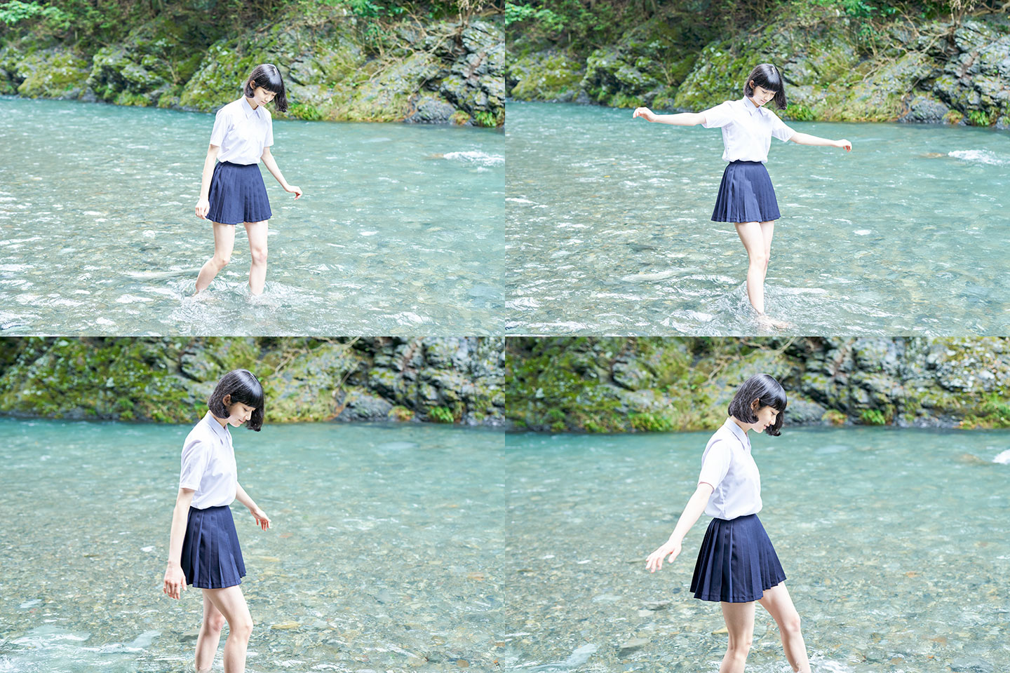 小宮山莉渚 - 制服編 - Scene 10 (撮影日/2020年9月18日。撮影時学年/中学三年生。撮影/山田信男)