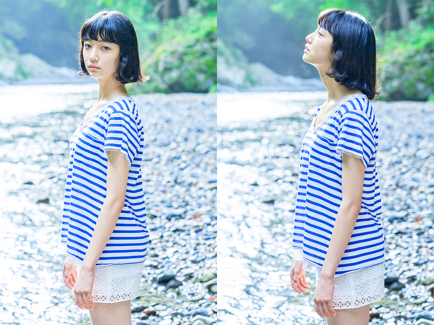 小宮山莉渚 - 制服編 - Scene 12 (撮影日/2020年9月18日。撮影時学年/中学三年生。撮影/山田信男)
