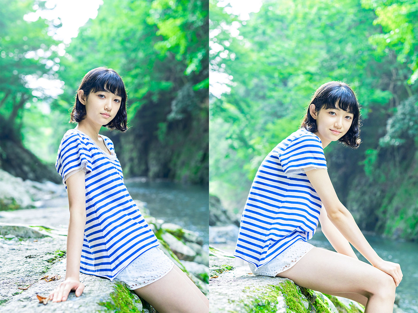 小宮山莉渚 - 制服編 - Scene 14 (撮影日/2020年9月18日。撮影時学年/中学三年生。撮影/山田信男)