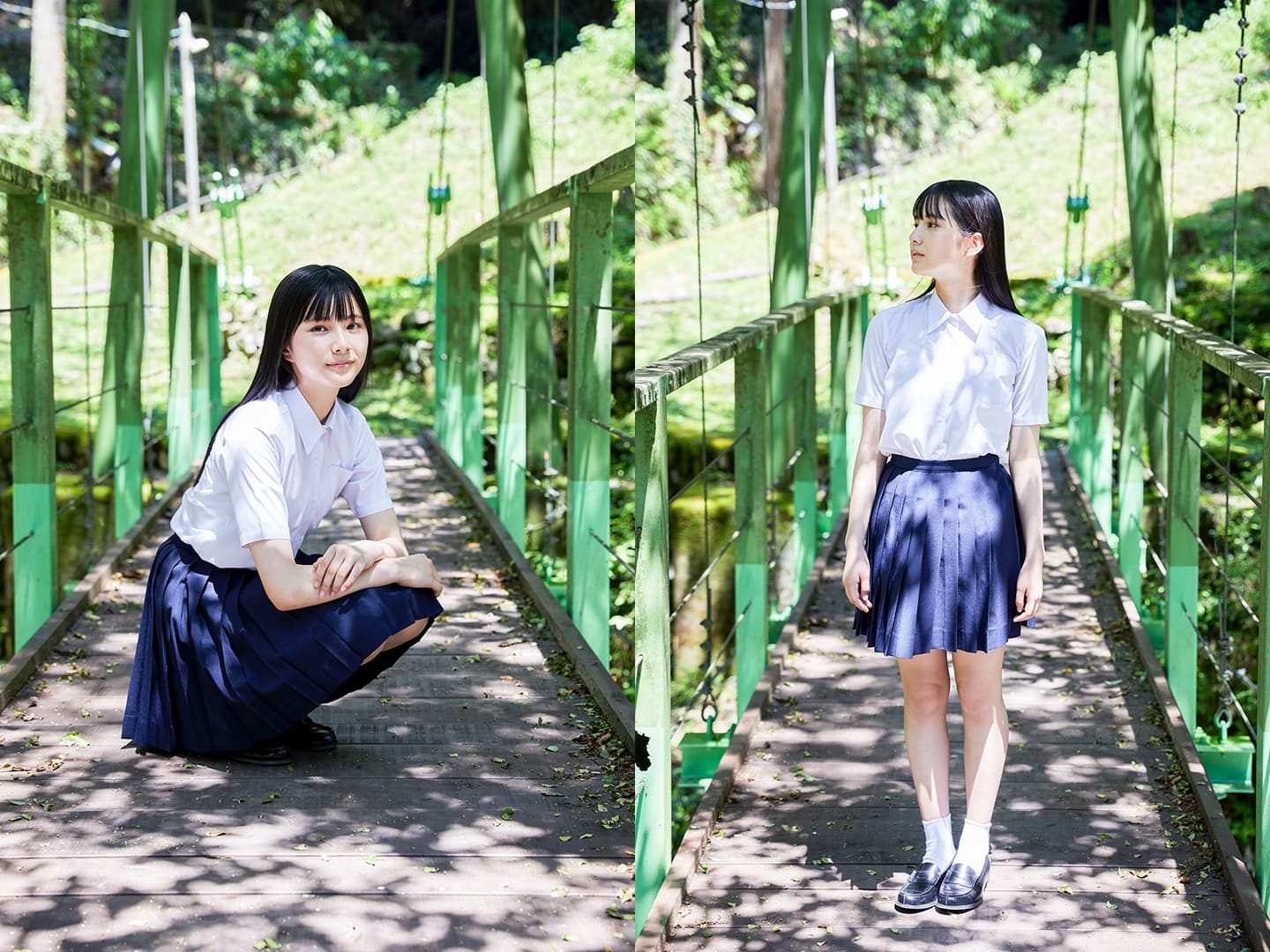 髙橋快空 - 制服編 - Scene 4 (撮影日/2021年8月4日。撮影時学年/中学二年生。撮影/山田信男)